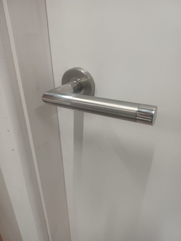 lever on a rose