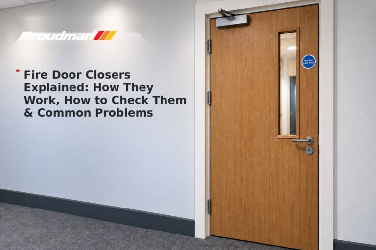 Fire Door Closers Explained: How They Work, How to Check Them & Common Problems