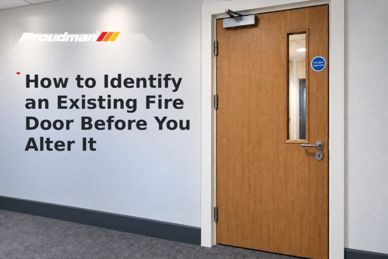 How to Identify an Existing Fire Door Before You Alter It