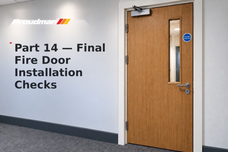 Part 14 — Final Fire Door Installation Checks