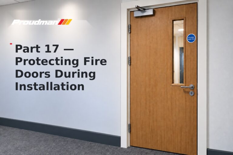 Part 17 — Protecting Fire Doors During Installation