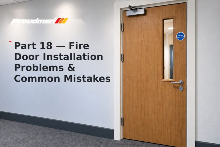 Part 18 — Fire Door Installation Problems & Common Mistakes
