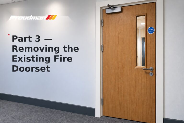 Part 3 — Removing the Existing Fire Doorset