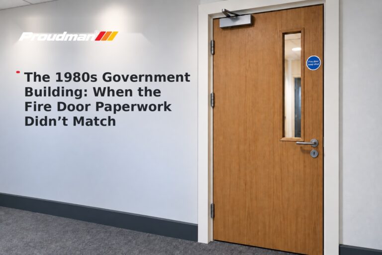 The 1980s Government Building: When the Fire Door Paperwork Didn’t Match