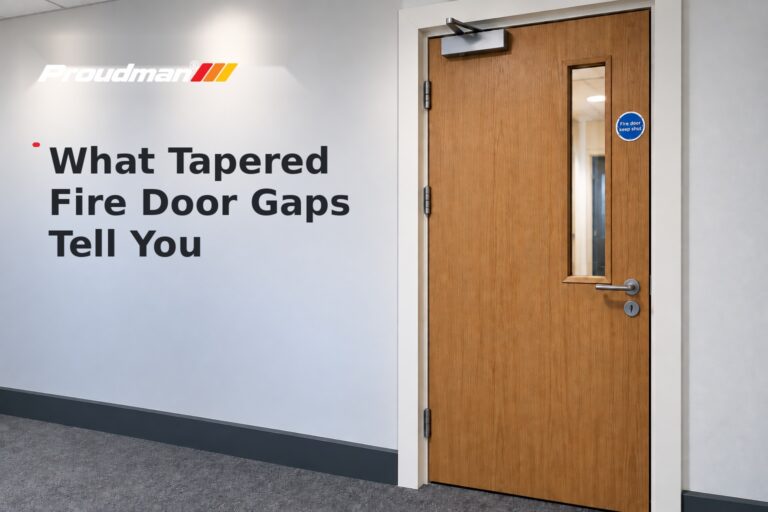 What Tapered Fire Door Gaps Tell You