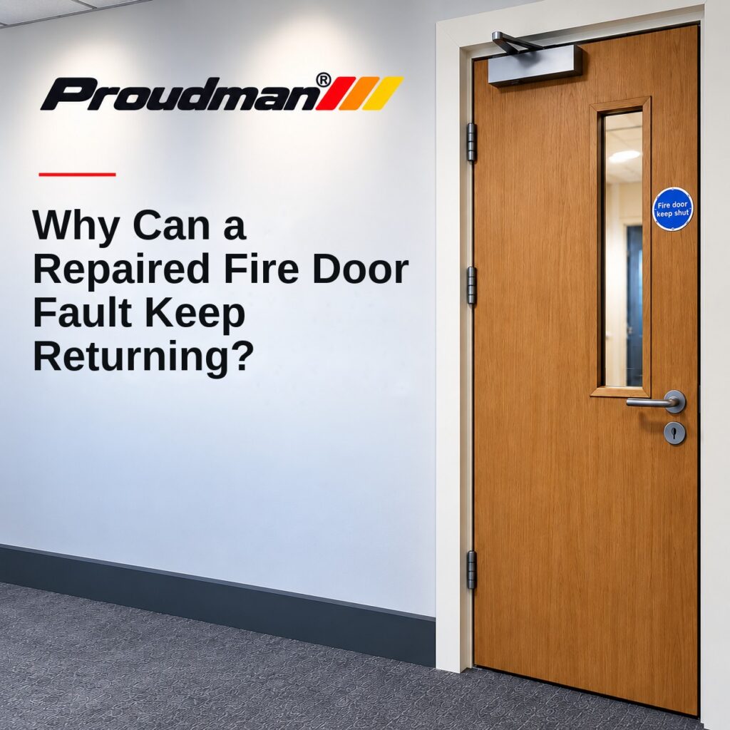 Why repaired fire door faults can keep returning