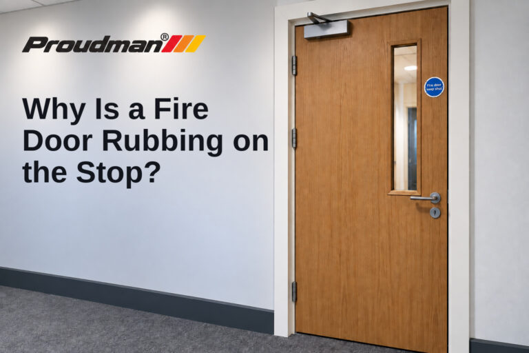 Why Is a Fire Door Rubbing on the Stop?