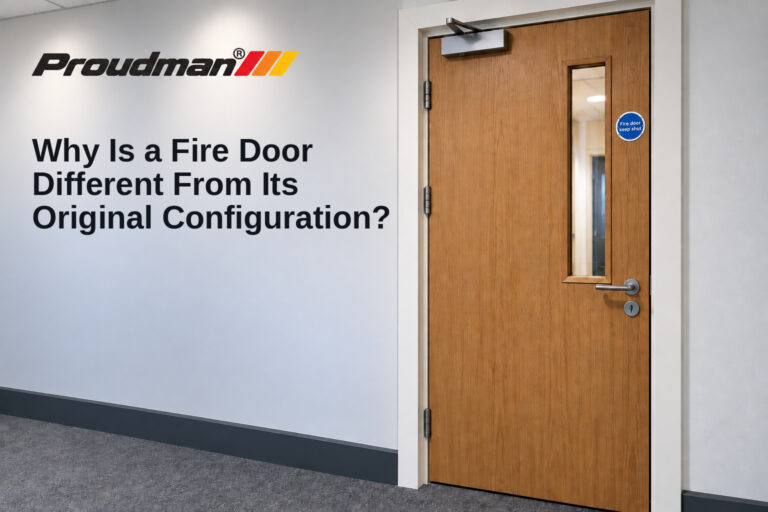 Why Is a Fire Door Different From Its Original Configuration?