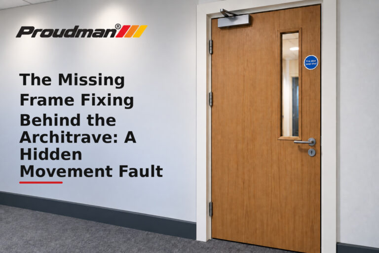 The Missing Frame Fixing Behind the Architrave: A Hidden Movement Fault