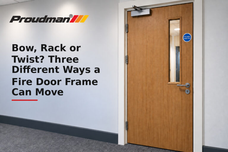 Bow, Rack or Twist? Three Different Ways a Fire Door Frame Can Move