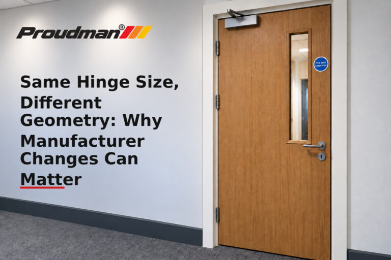 Same Hinge Size, Different Geometry: Why Manufacturer Changes Can Matter