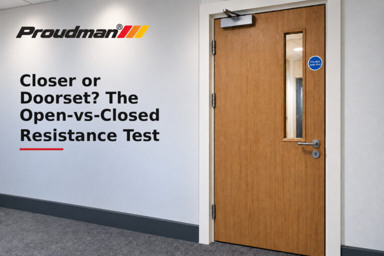 Closer or Doorset? The Open-vs-Closed Resistance Test
