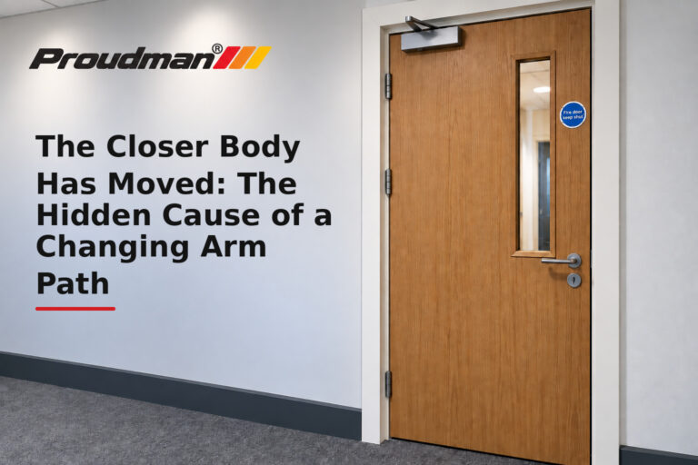 Why Does a Fire Door Closer Shoe Come Loose After Repair Work?