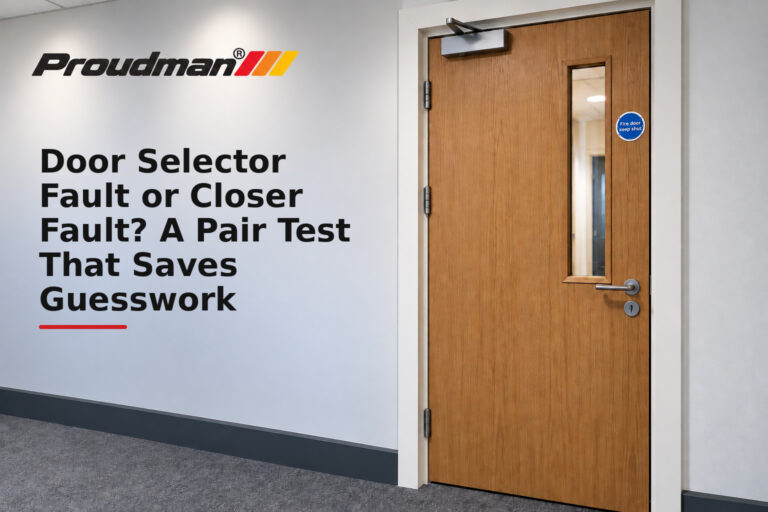 Door Selector Fault or Closer Fault? A Pair Test That Saves Guesswork
