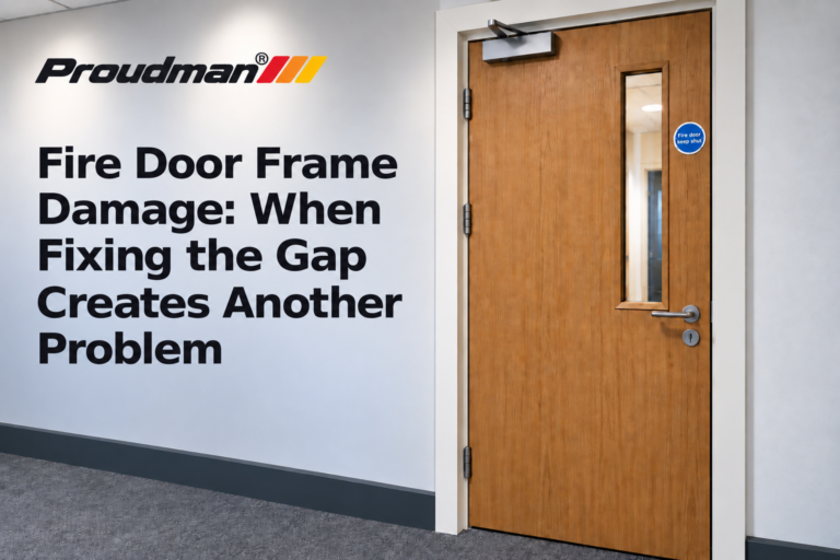 Fire Door Frame Damage: When Fixing the Gap Creates Another Problem